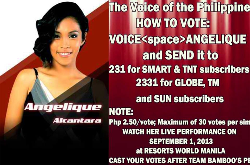 The Voice Angelique Alcantara